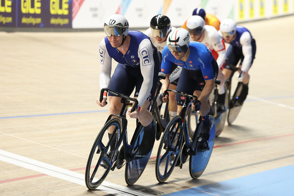 Tom DERACHE Médaille de bronze Keirin