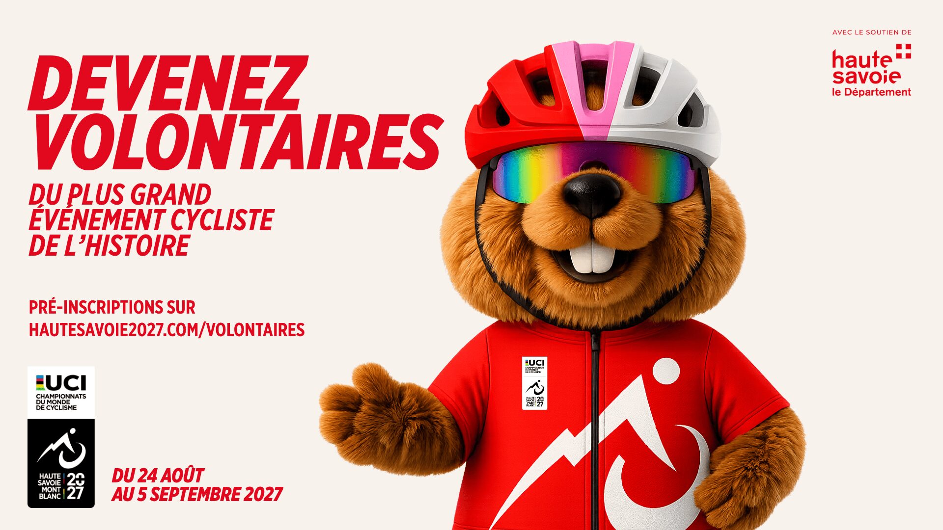bénévoles championnats du monde uci 2027